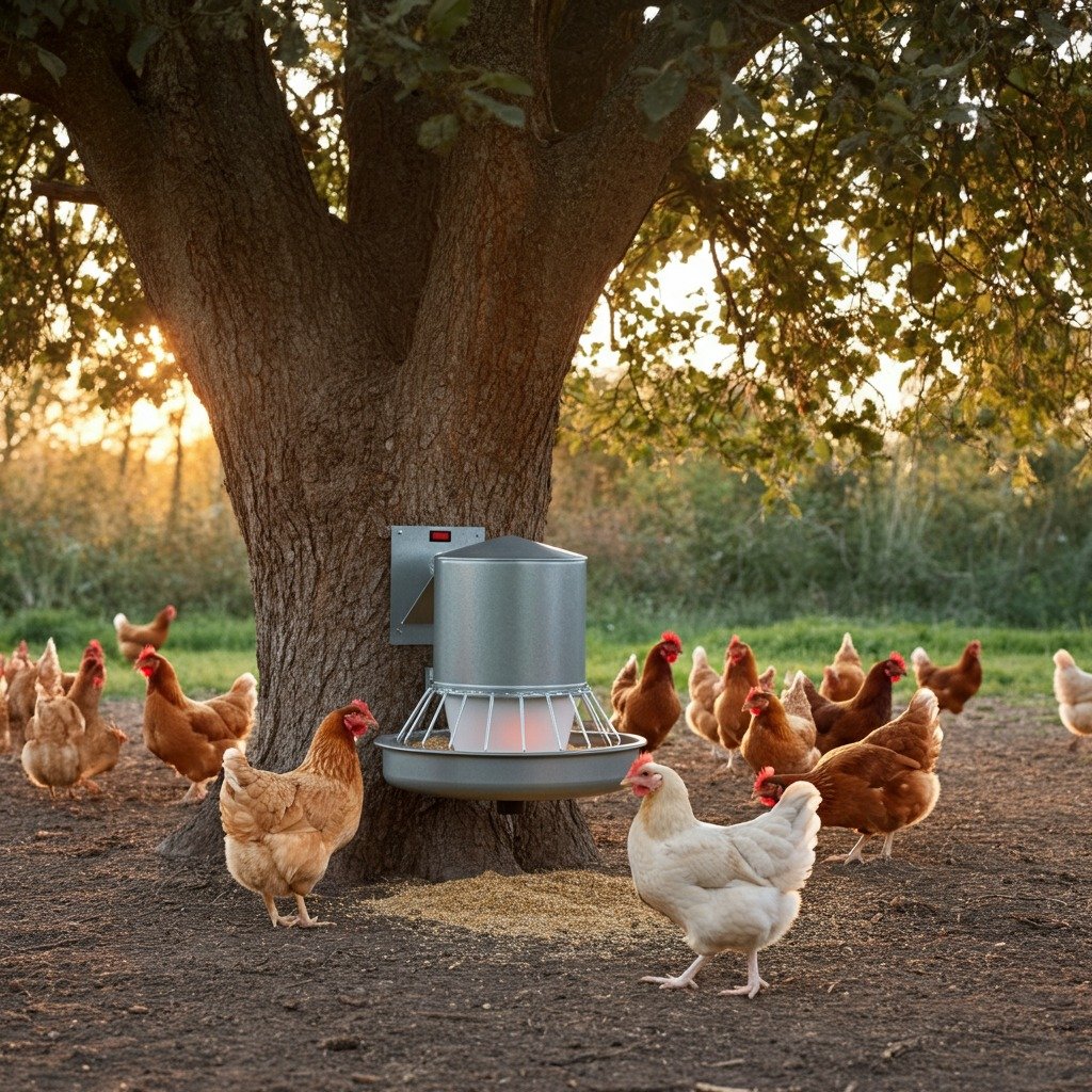 chicken feeder